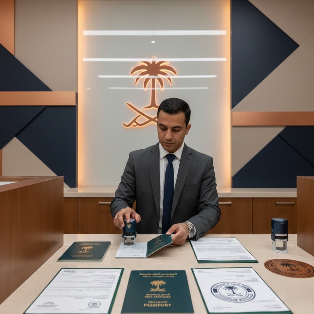 استخراج التأشيرات المهنية للمؤسسات
